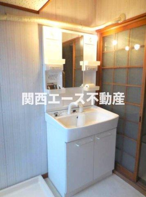 【洗面所】 | 荒川２丁目貸家