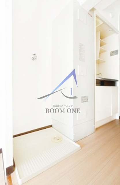 スカイコート高砂第２の設備|洗濯機置き場です。