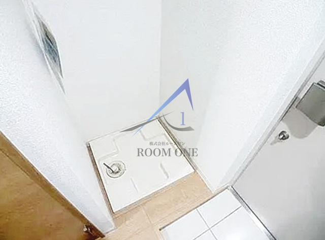 フェルクルールプレスト千住関屋の設備|洗濯機置き場です。