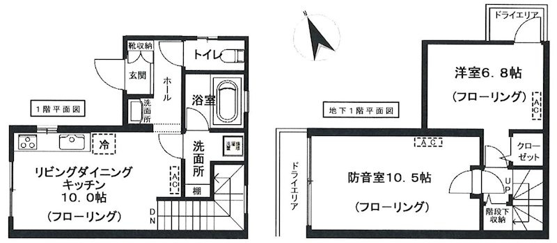 N SQUAREの間取り