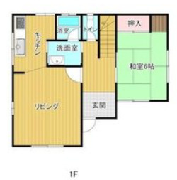 【間取り】 | 久喜市西大輪　中古戸建