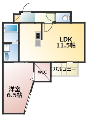 LAPIS薬園町の間取り