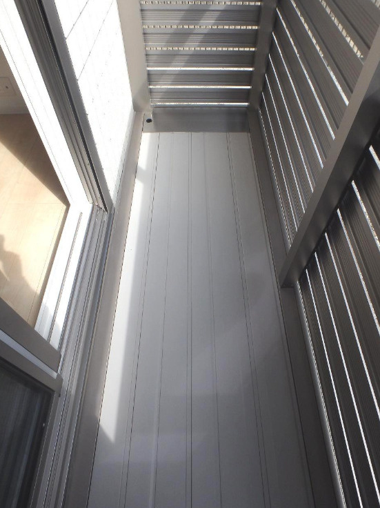 G’ハイツのバルコニー