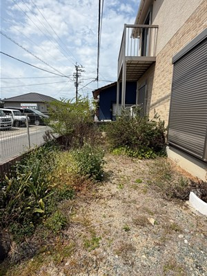 室岡戸建ての庭