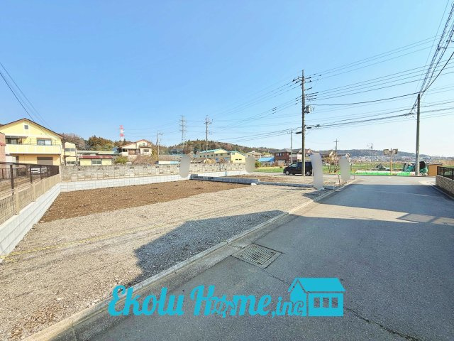 青梅市木野下第３期　１号棟の前面道路含む現地写真|前面道路含む現地写真です