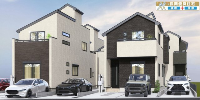 【仲介手数料無料！！】八王子市北野町　新築戸建て（全5棟）5号棟　4480万円の画像