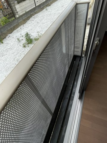 ヴィラ坂本のバルコニー