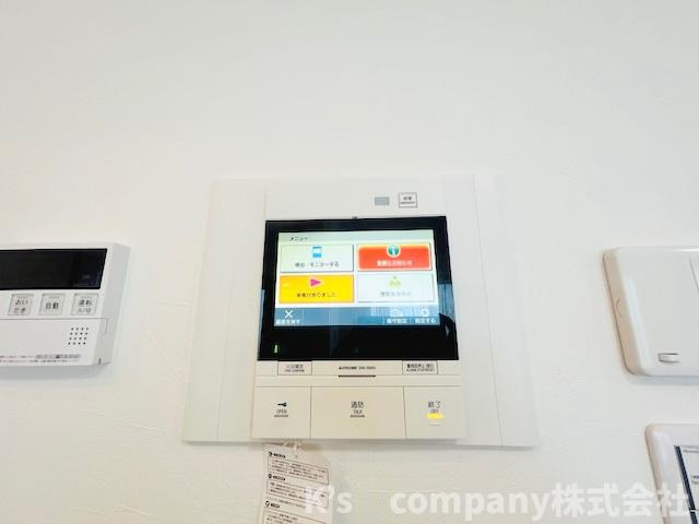 茅ヶ崎市中島　ビッグヴァングランヴァーグ茅ヶ崎のセキュリティ|訪問者の顔が確認できるテレビモニター付きインターフォン♪
