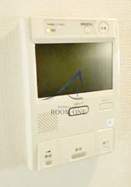コスモ新小岩サウスコートのセキュリティ|モニター付きインターホンです。