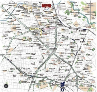 【地図】 | プレール・ドゥーク中板橋Ⅱ