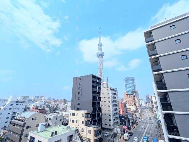 ジュウエル錦糸町の展望|～スカイツリーが望める住戸からの眺望写真～