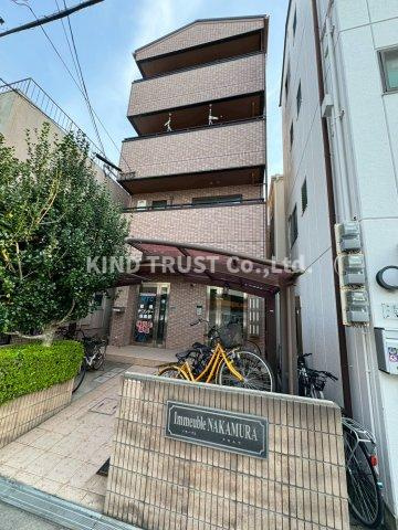 イモーブルナカムラの外観|外観は落ち着いています