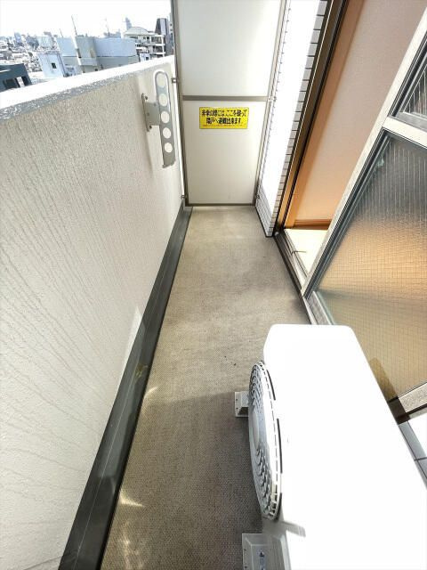 スカイコート後楽園ＥＡＳＴのバルコニー