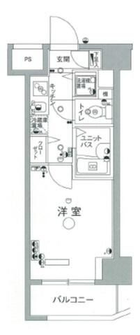 スカイコート後楽園第５の間取り