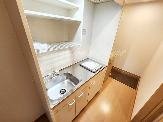 藤沢市善行２丁目のアパートのキッチン