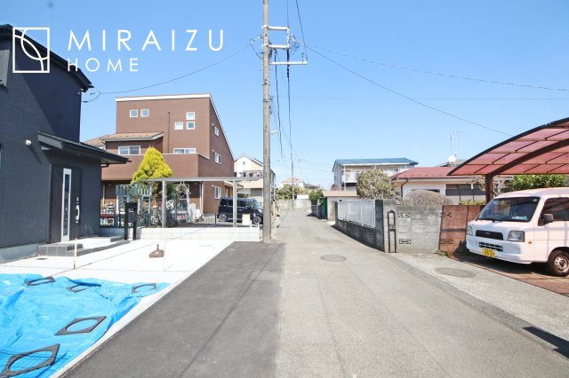【前面道路含む現地写真】 | 前面道路☆運転が不安な方も安心な前面道路、きちんと幅員のある道路は女性にも安心です。整備されている道路は気持ちも良いですね♪