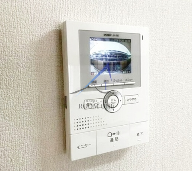 白馬レジデンシアのセキュリティ|モニター付きインターホンです。