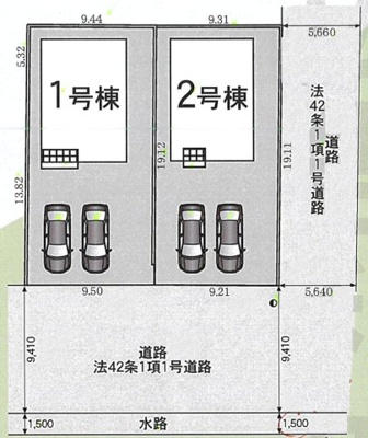 【区画図】 | 長塚町５丁目２号棟 | 即日のご見学も可能です。お気軽に0476-37-3888までお問合せ下さい。