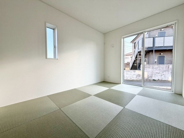 【和室】 | 長塚町５丁目２号棟 | 施工例　ご見学はお気軽に0476-37-3888までお問合せ下さい！