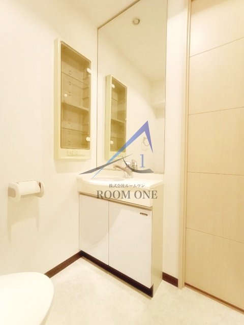 アイムズ芝大門の洗面所|洗面台です。