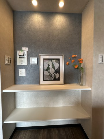 ドルフ灘ヴェールデュランの設備|デザイン性の高いお洒落なニッチを採用。小物やインテリアを飾ることで、空間にアクセントと個性をプラスし