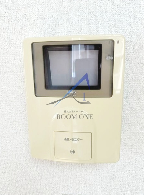メゾン石神東池袋のセキュリティ|モニター付きインターホンです。