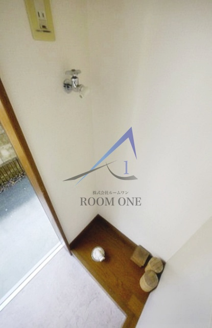 ノースコート赤塚Ⅶの設備|洗濯機置き場です。