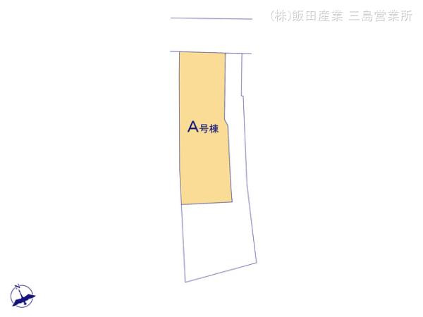 【区画図】 | 磐田市中泉 新築一戸建て A号棟 | A号棟の区画図です