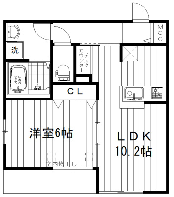 ガーデンケヤキの間取り