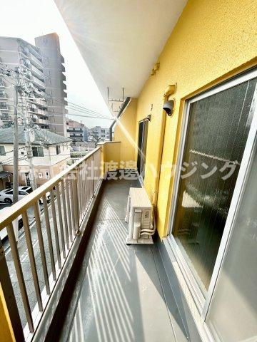 エルロード住吉7号館のバルコニー