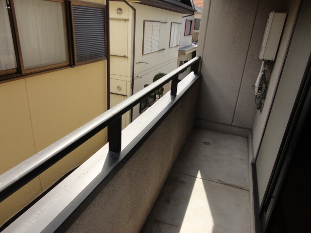 メロディハイムのバルコニー