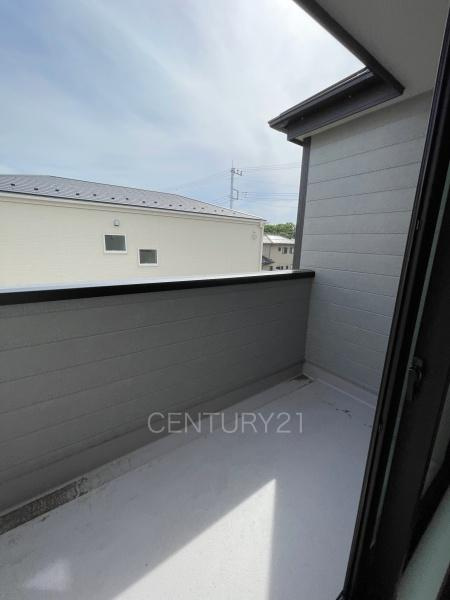 前橋市樋越町第4 3号棟のバルコニー|バルコニー