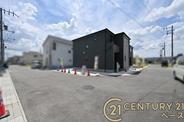 リーブルガーデン九条町 ７号棟 ／新築一戸建の前面道路含む現地写真|■現地撮影写真■雰囲気の良い閑静な住宅地です！