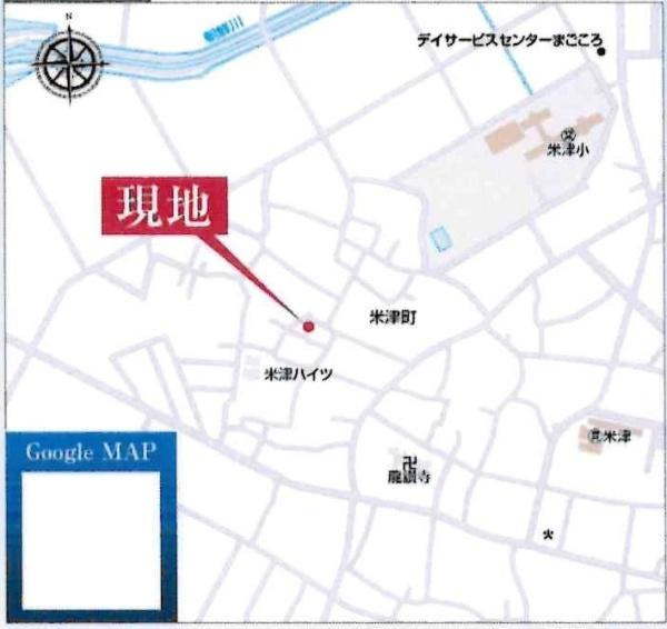 西尾第82米津町　全2棟・1号棟のその他|交通アクセス図です。