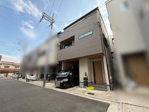 【前面道路含む現地写真】 | 大阪市東淀川区豊里2丁目　中古戸建