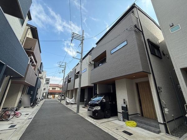 【前面道路含む現地写真】 | 大阪市東淀川区豊里2丁目　中古戸建