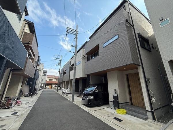 【前面道路含む現地写真】 | 大阪市東淀川区豊里2丁目　中古戸建