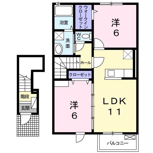 【間取り】 | サンパティオ２