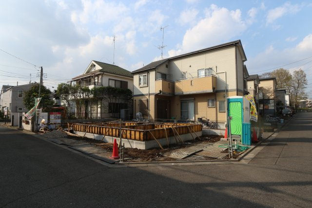 【KEIAI　Grace】上水新町４期の外観|リビング収納やウォークインクローゼットなど、家族みんなが使いやすい収納をしっかり確保しました♪