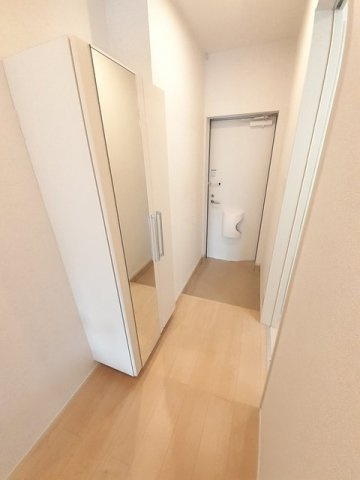 クラール朔日市Ａの玄関