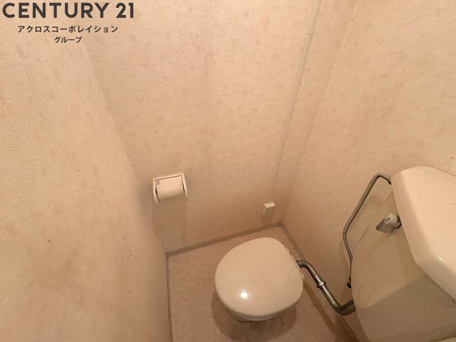 ゆったり落ち着けるトイレです