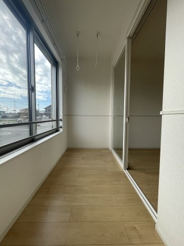アンソレイユ　Ⅱのバルコニー