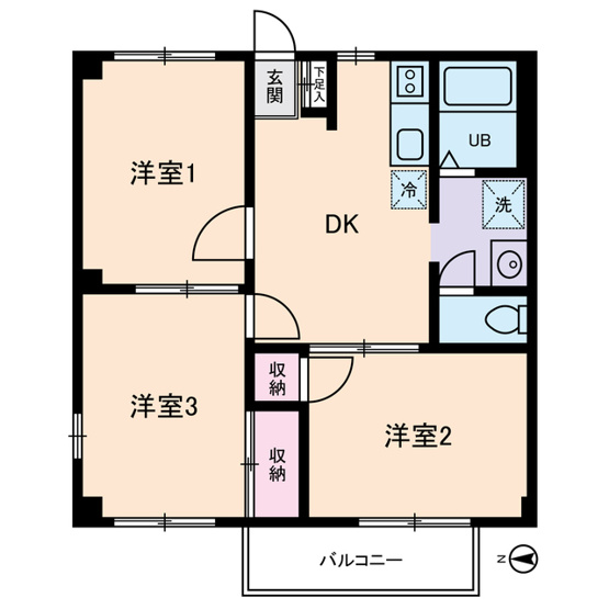 【間取り】 | アークス柏の葉