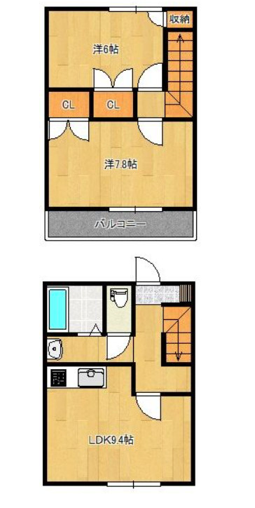ソレアード【キャッシュバック対象物件】の間取り