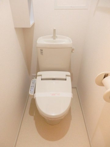 レジデンス　ブライト　Ａのトイレ|清潔感のあるトイレです