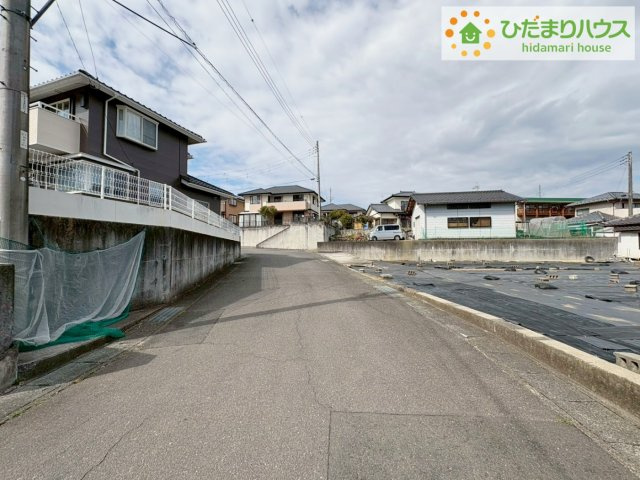 高萩市島名　売地の前面道路含む現地写真|前面道路4.7ｍ