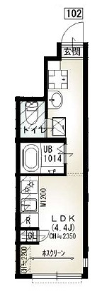 板橋区成増４丁目のアパート