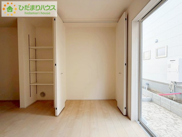 いわき市四倉上仁井田2期　新築戸建　1号棟の収納|全室にクローゼットが付いていて、お部屋の住空間もスッキリ広々つかえそうです(^^)/