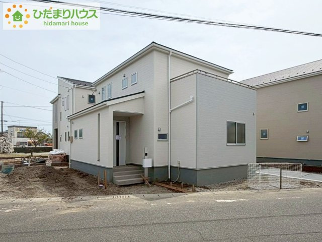 いわき市四倉上仁井田2期　新築戸建　1号棟の外観|是非一度、ご家族そろってご内覧ください♪