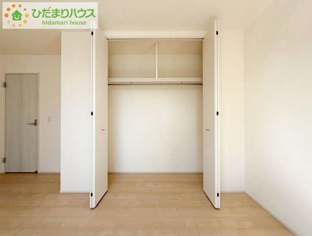 いわき市四倉上仁井田2期　新築戸建　1号棟の収納|各居室にはしっかりと収納を完備！